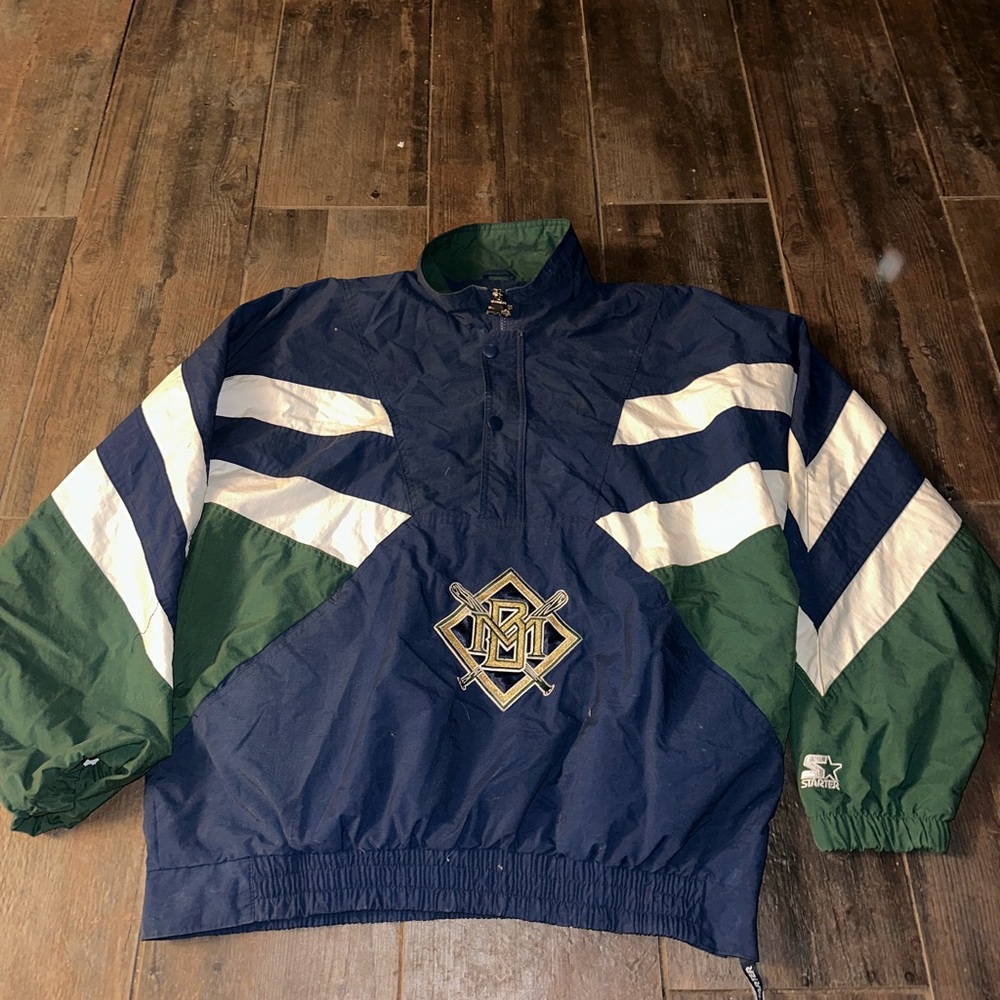 Starter X MLB Milwaukee Brewers Windbreaker Jacket - XXL